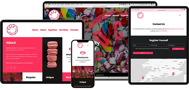 2FOUR web design workspace in Brighton